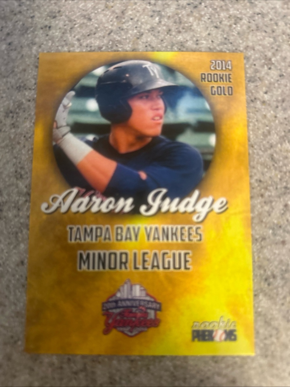 Aaron Judge 2014 Rare Rookie Gold Minor League